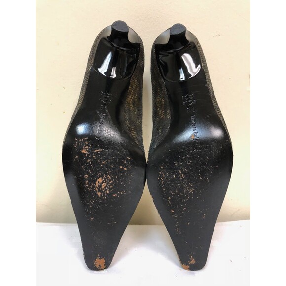 DKNY Women Snake Print Leather Classic pointy Pumps size 7B - Picture 12 of 12